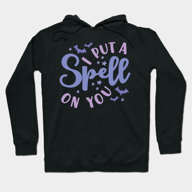 I Put A Spell On You Halloween Fall Cute Hoodie by GlimmerDesigns